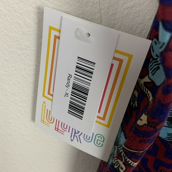 Lularoe Top Blouse Floral Multicolor Sz: XL - Picture 6 of 7